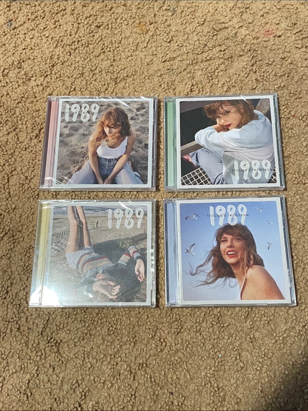 Taylor Swift 1989 (Taylor’s Version) CDs All 4 Colors